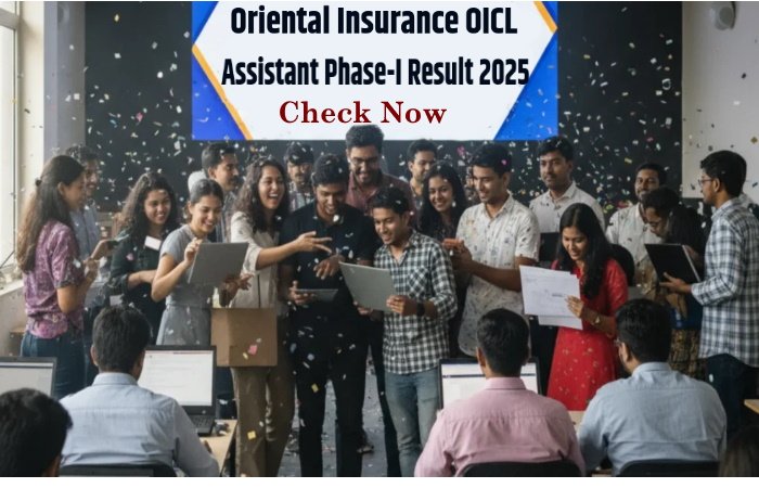 Oriental Insurance OICL Assistant Phase-I Result 2025