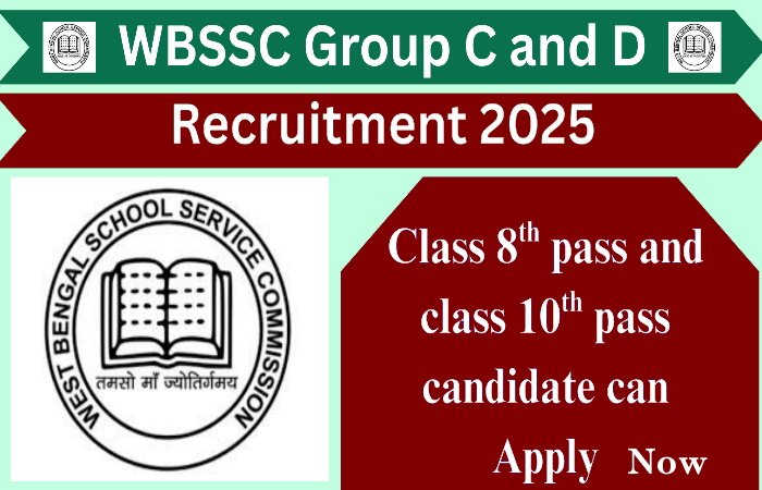 WBSSC Group C and D Recruitment 2025
