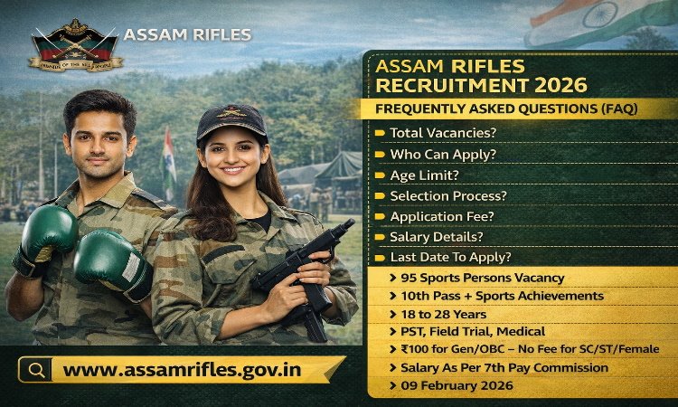 Assam Rifles Recruitment 2026