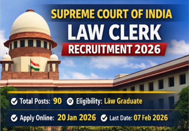 Supreme Court of India Recruitment 2026